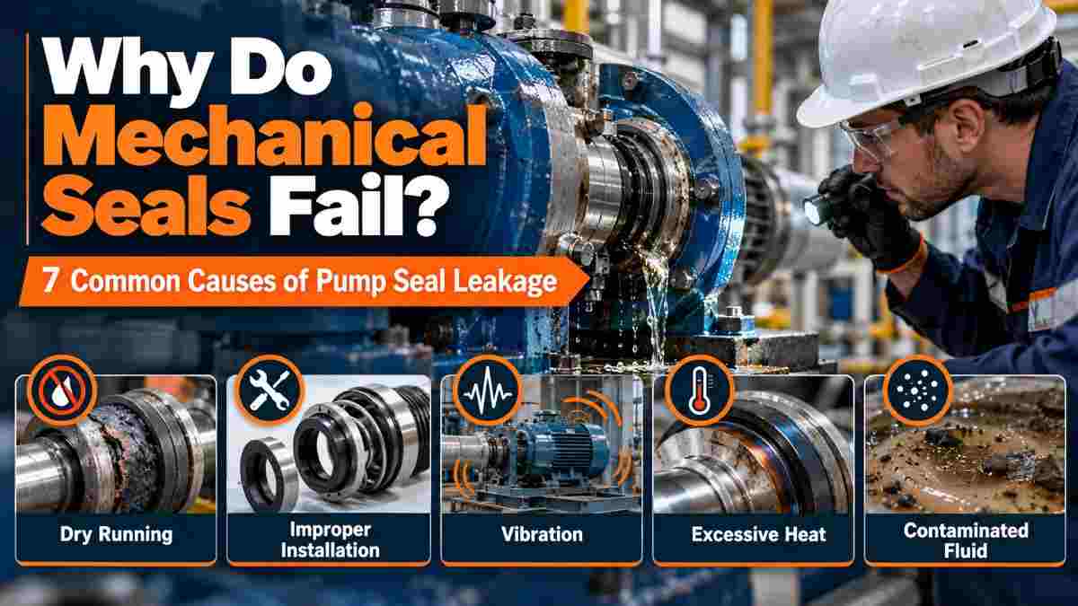 Why Do Mechanical Seals Fail 7 Common Causes of Pump Seal Leakage