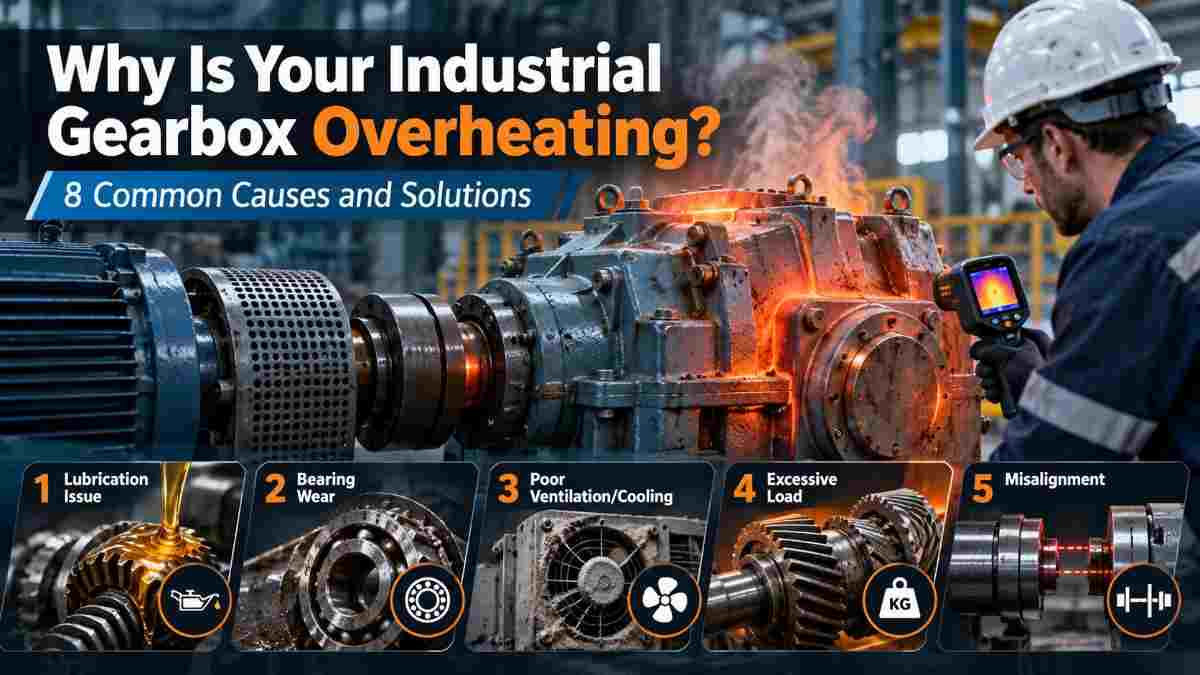 Why Is Your Industrial Gearbox Overheating 8 Common Causes and Solutions