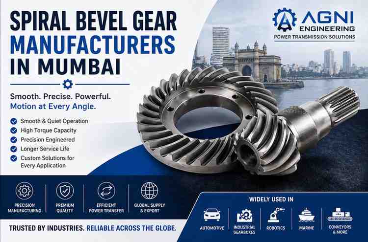 Choosing the Right Spiral Bevel Gears for Industrial Applications