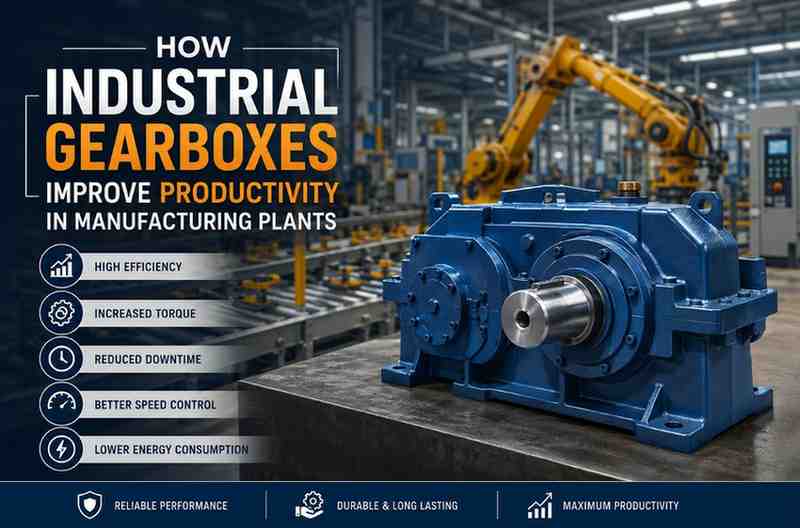 How Industrial Gearboxes Improve Productivity in Manufacturing Plants