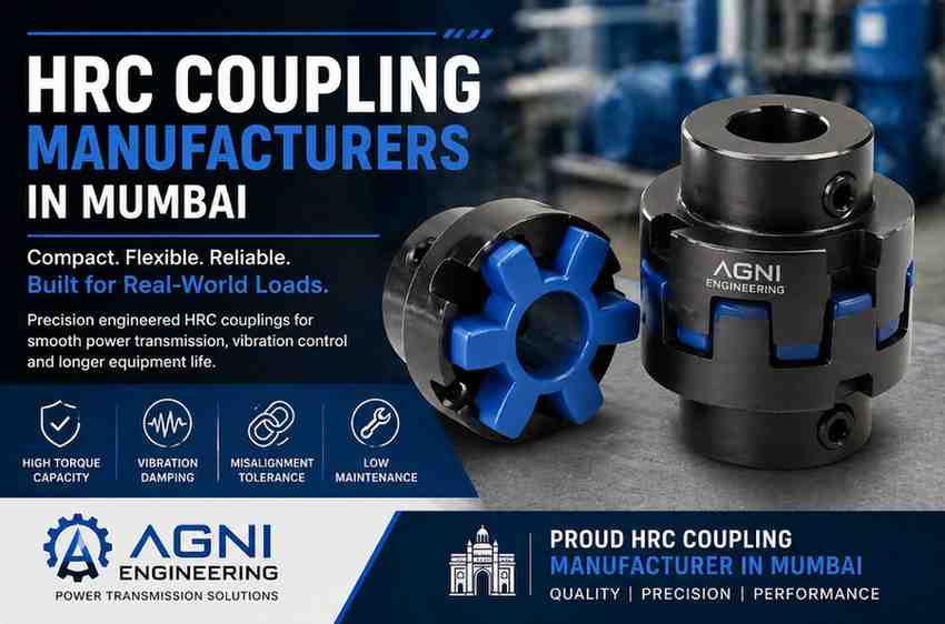 HRC Coupling Manufacturers in Mumbai – Engineered for Real-World Industrial Loads